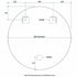 Rio Round Polished Edge Bathroom Mirror